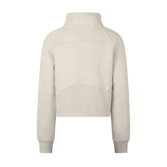 Cropped Half-Zip Sweatshirt - Magnus Leone