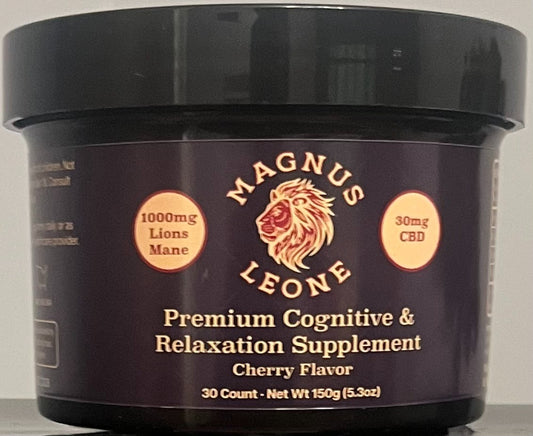 Magnus Leone – Premium Cognitive & Relaxation Gummies - Magnus Leone