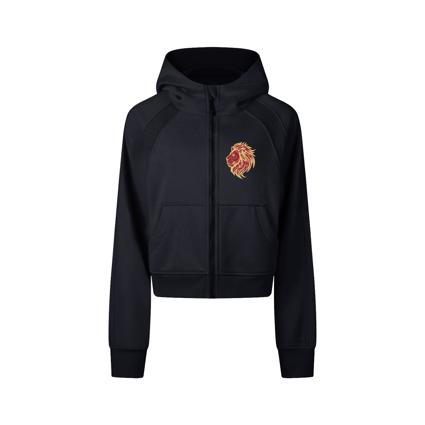Cropped Zip-Through Hoodie - Magnus Leone