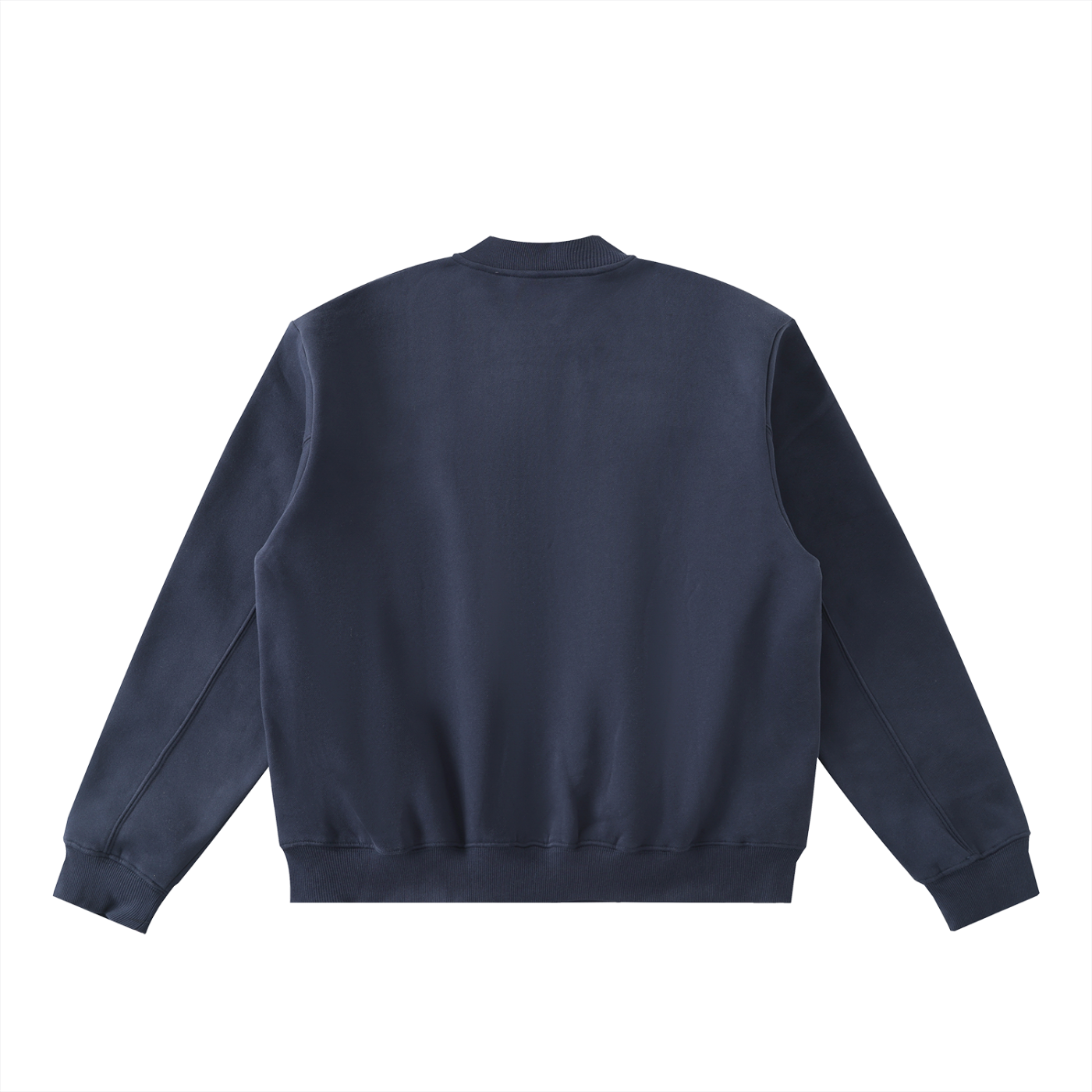 Essential Zip-Up Fleeced Varsity Jacket - Magnus Leone