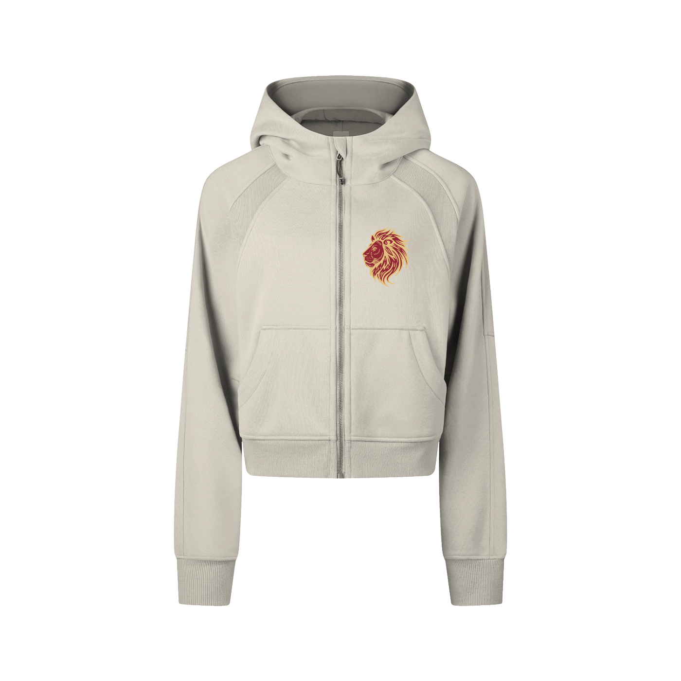 Cropped Zip-Through Hoodie - Magnus Leone